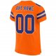 Preschool Custom Orange Royal-White Mesh Authentic Football Jersey