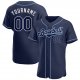 Preschool Custom Navy Navy-Powder Blue Authentic Baseball Jersey