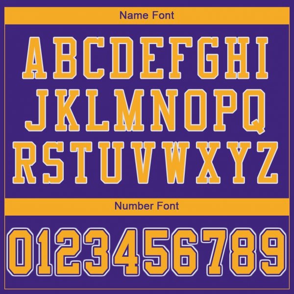 Kid's Custom Purple Gold-White Mesh Authentic Football Jersey